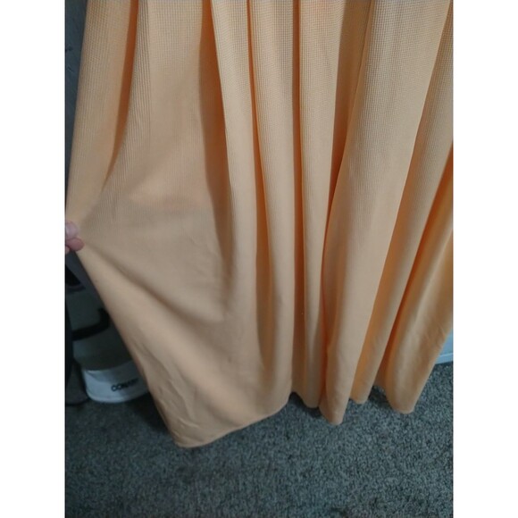 Halara Wide Leg V-neck Romper Orange Boho Beachy Cottage Core Sm - Picture 4 of 9